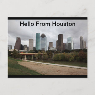 Welkom in Houston, Texas Briefkaart