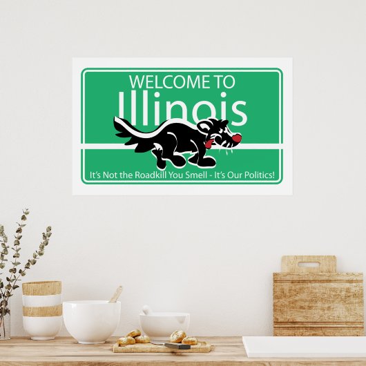 Welkom in Illinois Poster (Keuken)