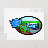 Welkom in Iowa Briefkaart (Voorkant / Achterkant)