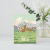  welkom in Ireland europe irish dublin Briefkaart (Staand voorkant)