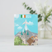  welkom in Ireland europe irish dublin Briefkaart (Staand voorkant)