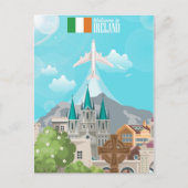  welkom in Ireland europe irish dublin Briefkaart (Voorkant)