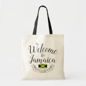 Welkom in Jamaica | Aangepast bestemmingshuwelijk Tote Bag (Voorkant)