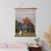 Welkom in je spookhuis hangend wandkleed (Slaapkamer)