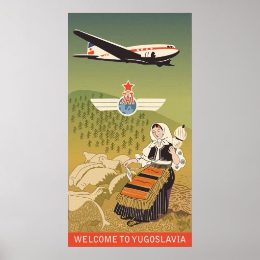 Welkom in Joegoslavië, poster (Voorkant)