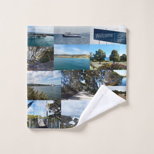 Welkom in Kangaroo, Australië. Bad Handdoek (Wasdoekje)