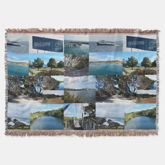 Welkom in Kangaroo, Australië. Deken (Voorkant)