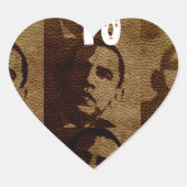 Welkom in Kenia Hart Sticker (Voorkant)