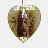 Welkom in Kenia Keramisch Ornament (Links)