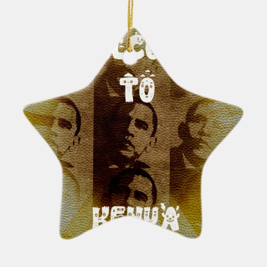 Welkom in Kenia Keramisch Ornament (Voorkant)