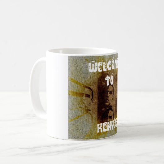 Welkom in Kenia Koffiemok (Voorkant links)