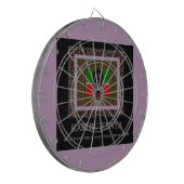 Welkom in Kenia: Levendige nationale vlagkleuren H Dartbord (Voorkant Links)