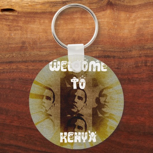 Welkom in Kenia Sleutelhanger (Voorkant)
