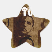 Welkom in Kenia Ster Sticker (Voorkant)