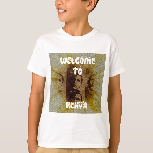 Welkom in Kenia T-shirt (Voorkant)