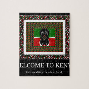 Welkom in Kenya Hakuna Matata Legpuzzel