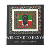 Welkom in Kenya Hakuna Matata Notitieblok (Voorkant)