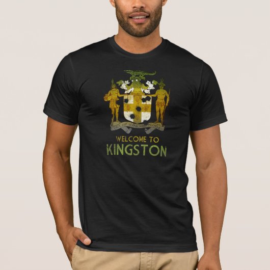 Welkom in Kingston T-shirt (Voorkant)