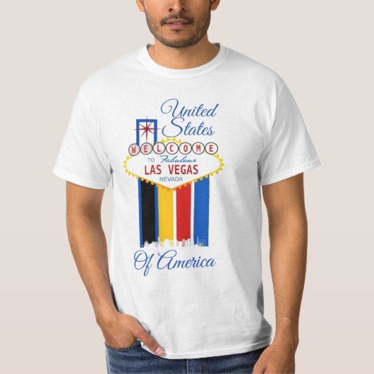 Welkom in laatste Vegas T-shirt (Voorkant)