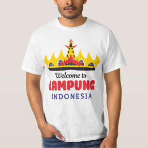 Welkom in Lampung - Indonesië T-shirt