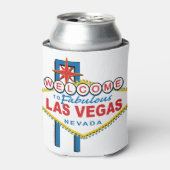 Welkom in Las-Vegas Blikjeskoeler (Blikje Voorkant)