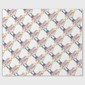 Welkom in Las-Vegas Cadeaupapier (Vlak)