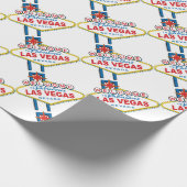 Welkom in Las-Vegas Cadeaupapier (Hoek)