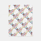 Welkom in Las-Vegas Fleece Deken (Voorkant)