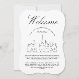 Welkom in Las Vegas | Gasten Details Uitnodiging