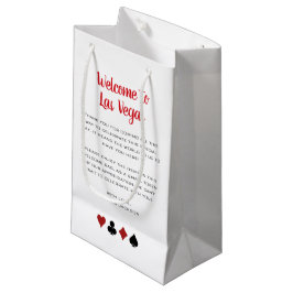 Welkom in Las Vegas Klein Cadeauzakje