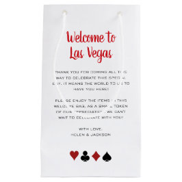 Welkom in Las Vegas Klein Cadeauzakje