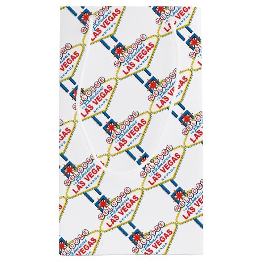 Welkom in Las-Vegas Klein Cadeauzakje (Achterkant)