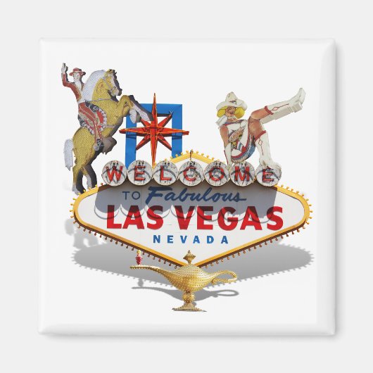 Welkom in Las Vegas Magneet (Voorkant)