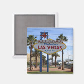 Welkom in Las Vegas Magnet! Magneet (Voorkant / Achterkant)