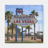 Welkom in Las Vegas Magnet! Magneet (Voorkant)