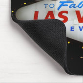 Welkom in Las Vegas Mousepad (nacht) Muismat (Hoek)