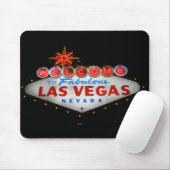 Welkom in Las Vegas Mousepad (nacht) Muismat (Met muis)