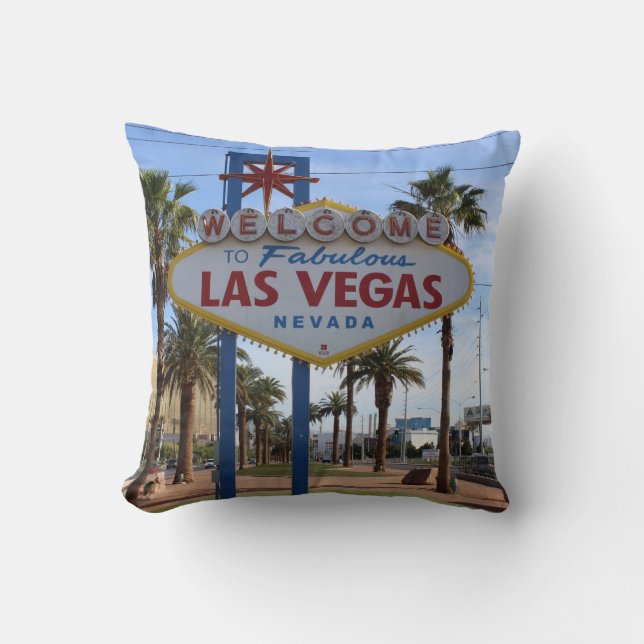 Welkom in Las Vegas Pillow! Kussen (Voorkant)