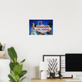 Welkom in Las Vegas. Poster (Thuiskantoor)
