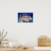 Welkom in Las Vegas. Poster (Keuken)