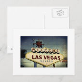 "Welkom in Las Vegas" postkaart (Voorkant / Achterkant)