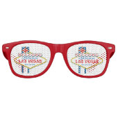 Welkom in Las-Vegas Retro Zonnebril (Voorkant)