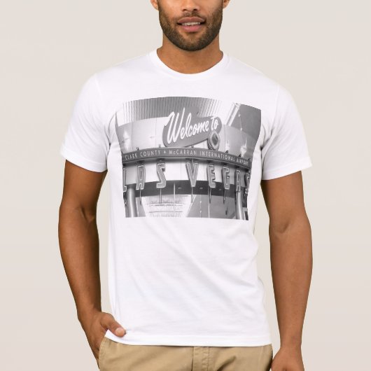 Welkom in Las Vegas T-shirt (Voorkant)
