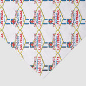 Welkom in Las-Vegas Tissuepapier (Detail)