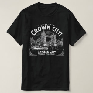Welkom in Londen City Verenigd Koninkrijk T-shirt