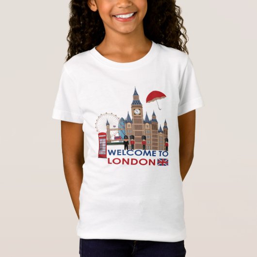 Welkom in Londen T-shirt (Voorkant)