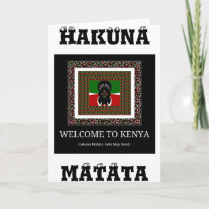 Welkom in Magisch Kenia: Hakuna Matata Kaart