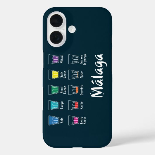 Welkom in Málaga 1: El Café Case-Mate iPhone Case (Achterkant)