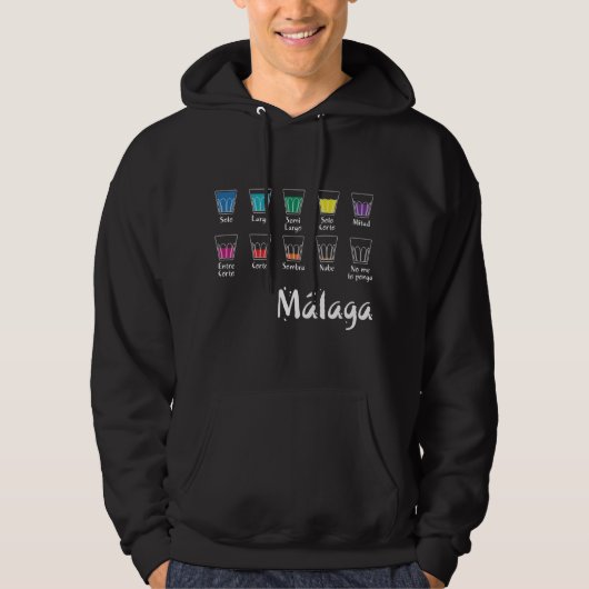 Welkom in Málaga 1: El Café Hoodie (Voorkant)