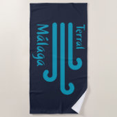Welkom in Malaga 4: Terral Strandlaken (Voorkant)